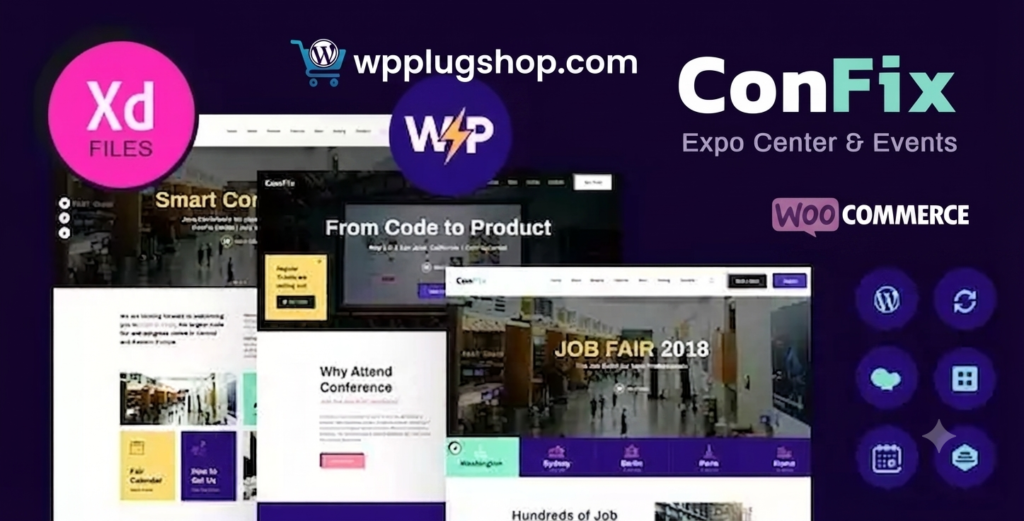 ConFix – Professional Expo & Events WordPress Theme