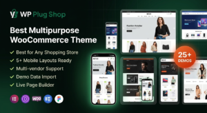 Revo – Multipurpose Elementor WooCommerce WordPress Theme (25+ Homepages & 5+ Mobile Layouts)