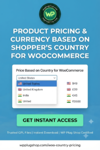 WooCommerce Price Based on Country Pro Addon – Country Based Pricing & Multi-Currency Plugin