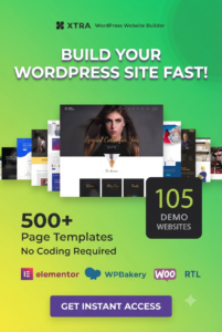 Xtra Theme – Multipurpose WordPress Theme + RTL 5.2 | WooCommerce & Elementor Ready