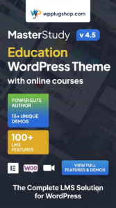 MasterStudy Education WordPress Theme – LMS & Online Course Platform