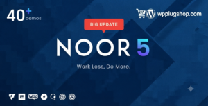 Noor – Minimal Multi-Purpose WordPress Theme with AMP & RTL