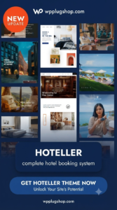 Hoteller Hotel Booking & Travel WordPress Theme