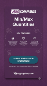 WooCommerce Min Max Quantities – Advanced Quantity Control Plugin