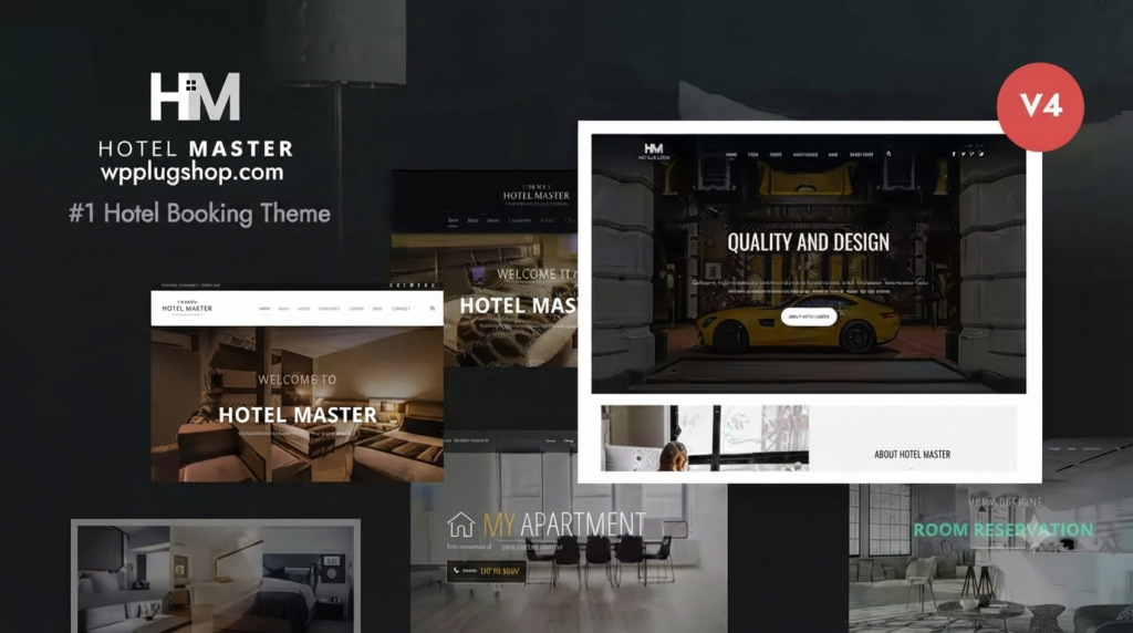 Hotel Master – Premium Hotel Booking & Reservation WordPress Theme