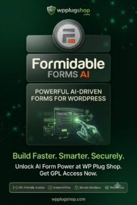 Formidable Forms AI – AI-Powered WordPress Form Builder Plugin