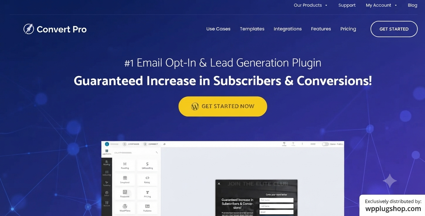 Convert Pro WordPress Plugin – Email List Building & Lead Generation Tool