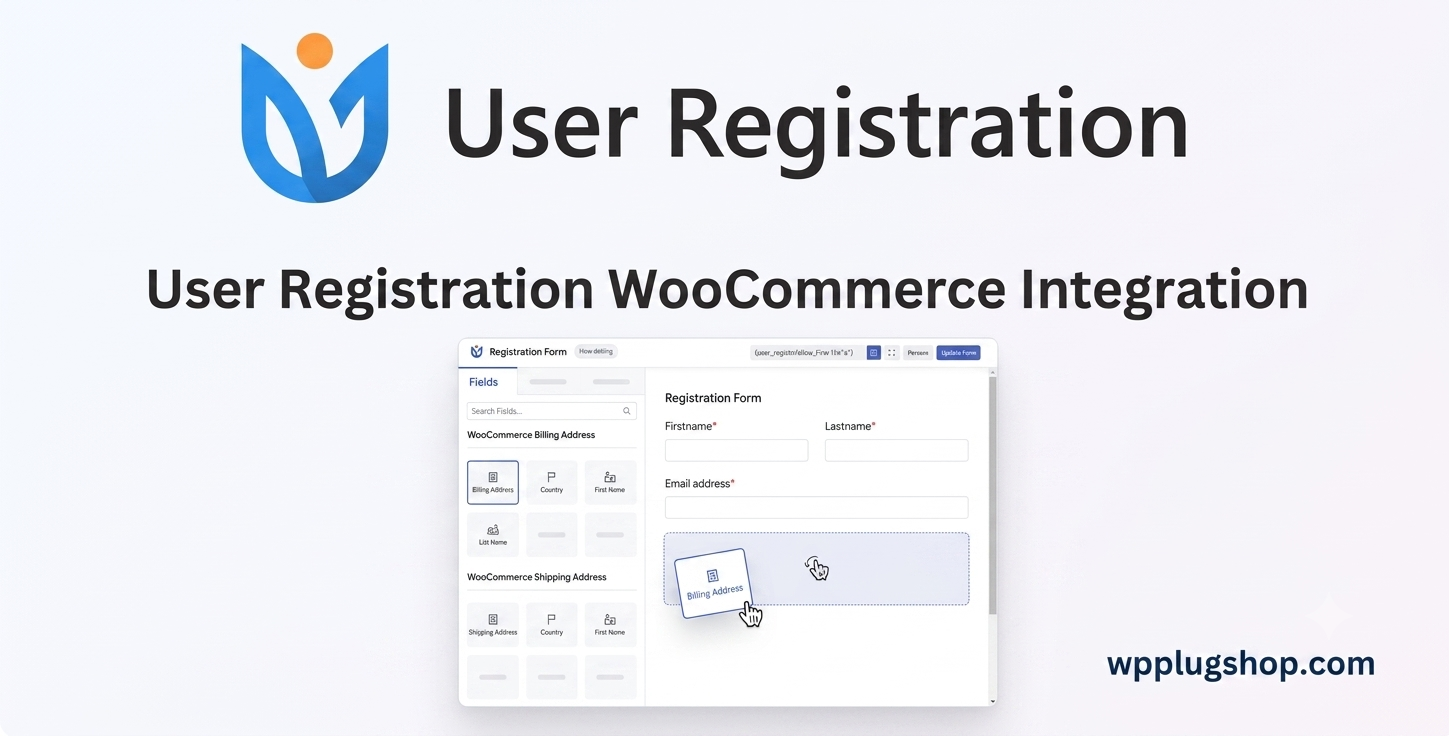 User Registration WooCommerce Integration – Custom Registration Forms & WooCommerce Account Sync