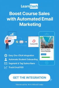 LearnDash LMS ConvertKit Integration – Email Automation for Course Creators