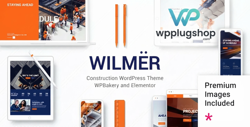 Wilmër Theme – Construction, Architecture & Building Company WordPress Theme