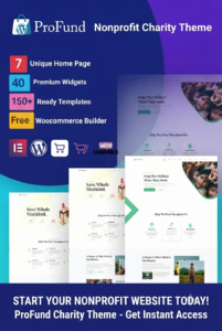 Premium Nonprofit & Charity WordPress Theme
