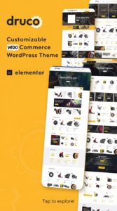 Druco Elementor WooCommerce WordPress Theme