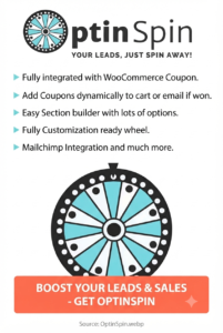 OptinSpin – Fortune Wheel 2.1.7 | WooCommerce Spin-to-Win & Email Capture Plugin