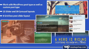 Responsive Recent Post Slider Pro – WordPress Recent Post Slider Plugin