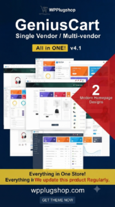 GeniusCart: Professional Multi-Vendor eCommerce System for Digital & Physical Marketplaces