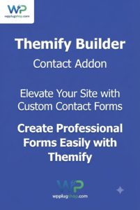 Themify Builder Contact Addon – Advanced Drag & Drop Contact Forms for WordPress