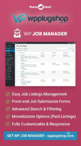 WP Job Manager PRO – Professional WordPress Job Board & Recruitment Plugin