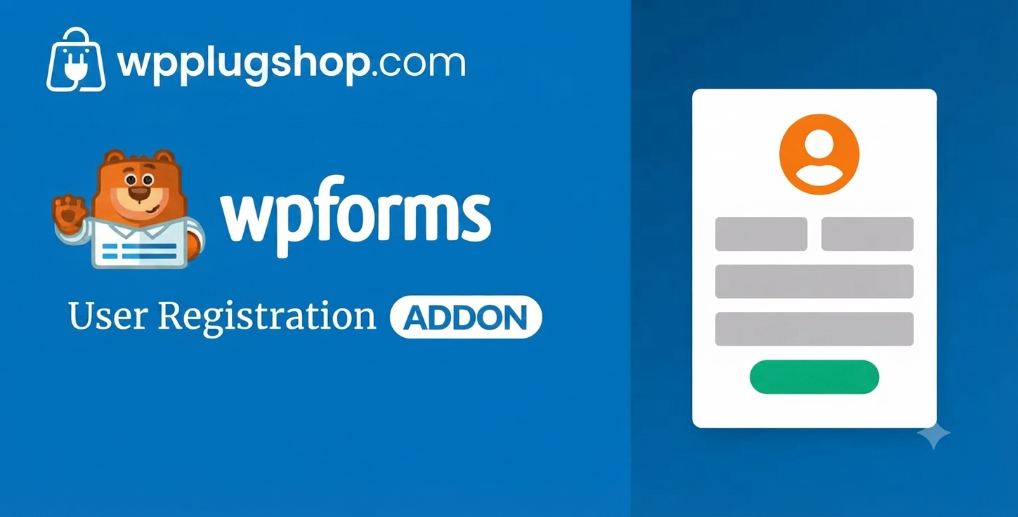WPForms User Registration Addon – Custom Login & Registration Forms for WordPress