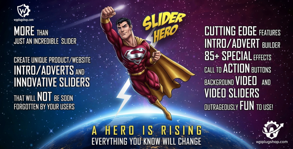 Slider Hero – Responsive WordPress Hero Slider & Landing Page Plugin
