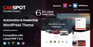 CarSpot – Dealership & Classifieds WordPress Theme