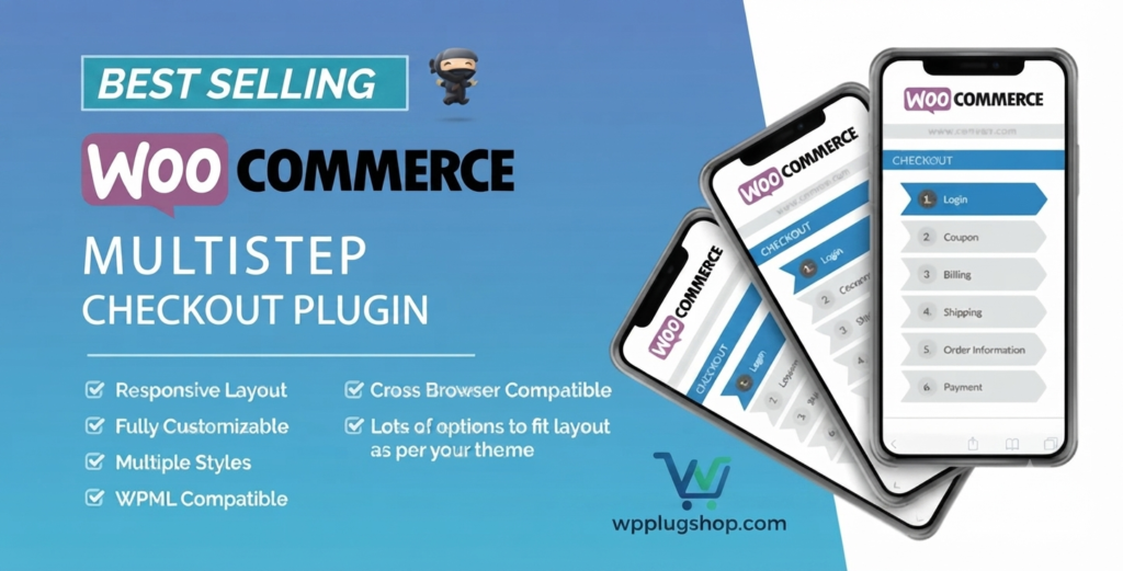 WooCommerce MultiStep Checkout Wizard 4.2 – Multi-Step Checkout Plugin