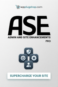 Admin and Site Enhancements Pro (ASE Pro) – All-in-One WordPress Utility Plugin