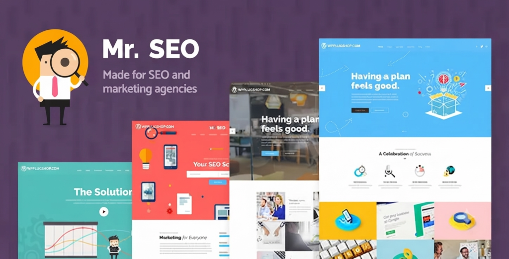 Mr. SEO – Digital Marketing & Social Media Agency WordPress Theme