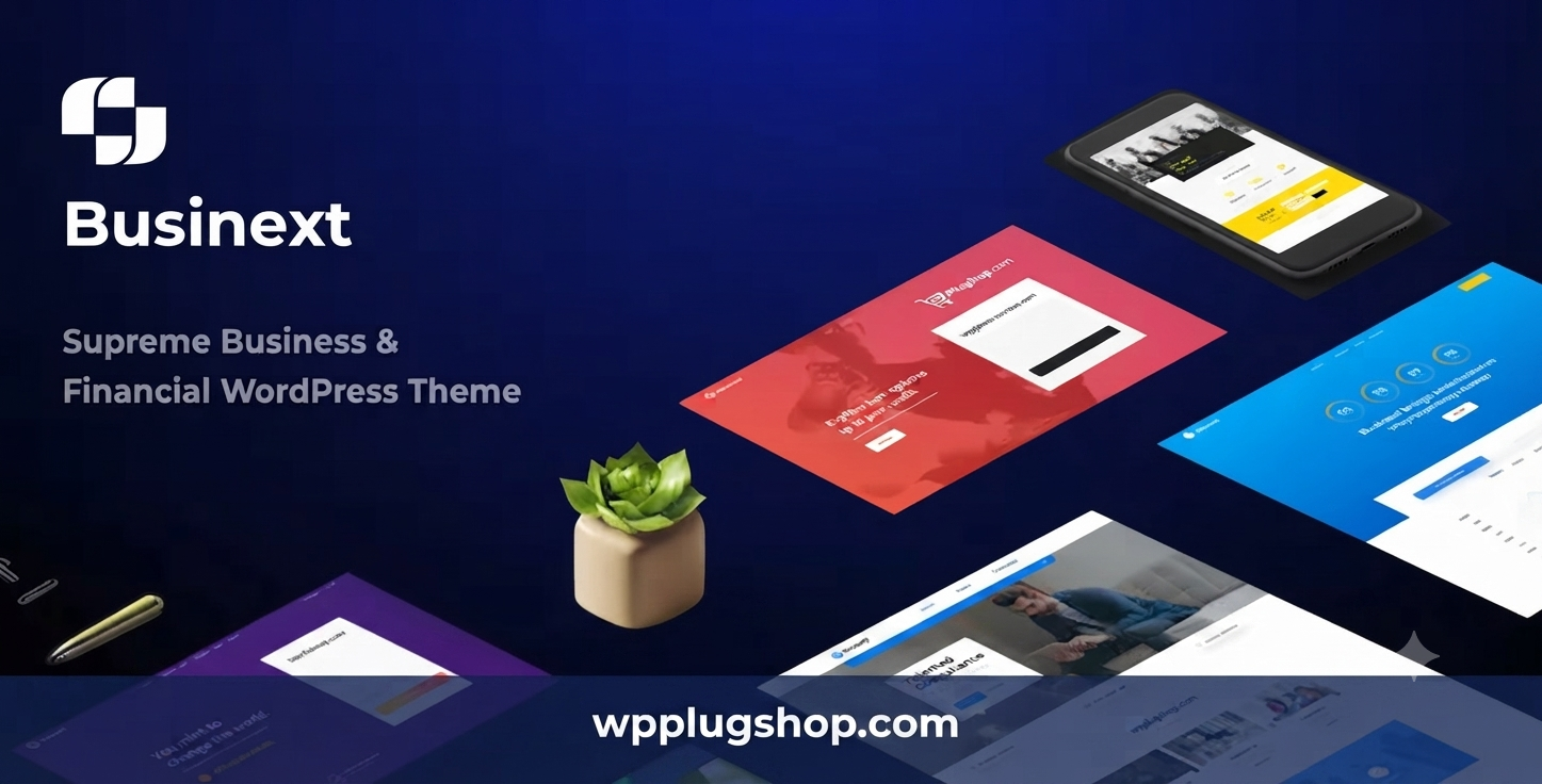 Businext – Business, Finance & Cryptocurrency WordPress Theme