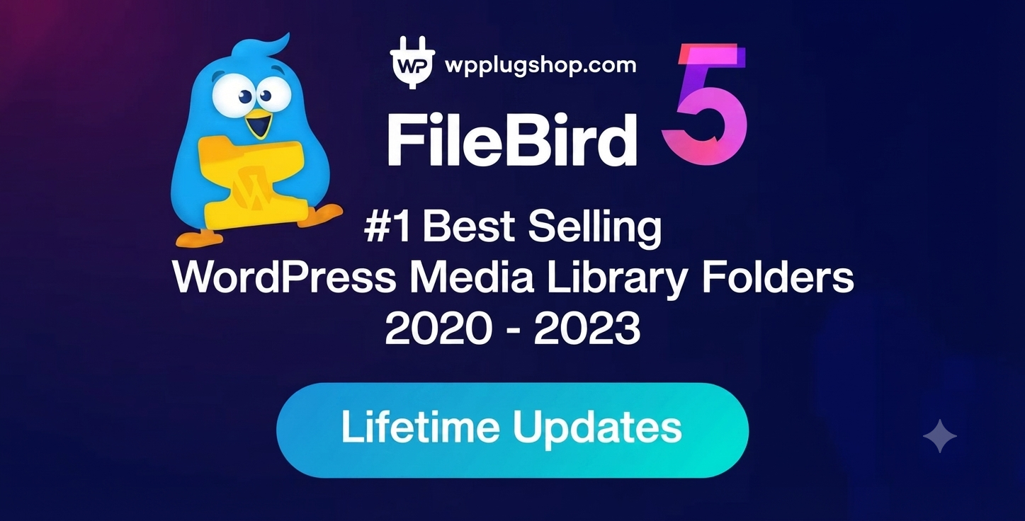 FileBird WordPress Media Library Folders – Drag & Drop Media Organizer Plugin