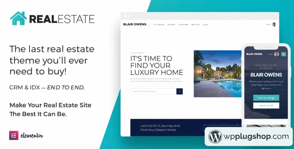 Real Estate 7 WordPress Theme for Property Listings, Realtors & Agencies