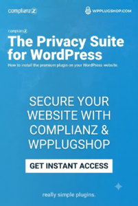 Complianz Privacy Suite GDPR & CCPA Cookie Consent Plugin for WordPress 7.6.0