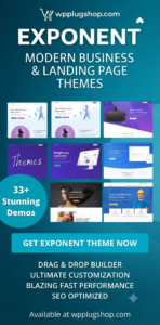 Exponent WordPress Theme GPL – Modern Multi-Purpose Business Theme