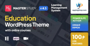 MasterStudy Education WordPress Theme – LMS & Online Course Platform