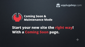 Coming Soon & Maintenance Mode Pro – WordPress Launch & Maintenance Plugin