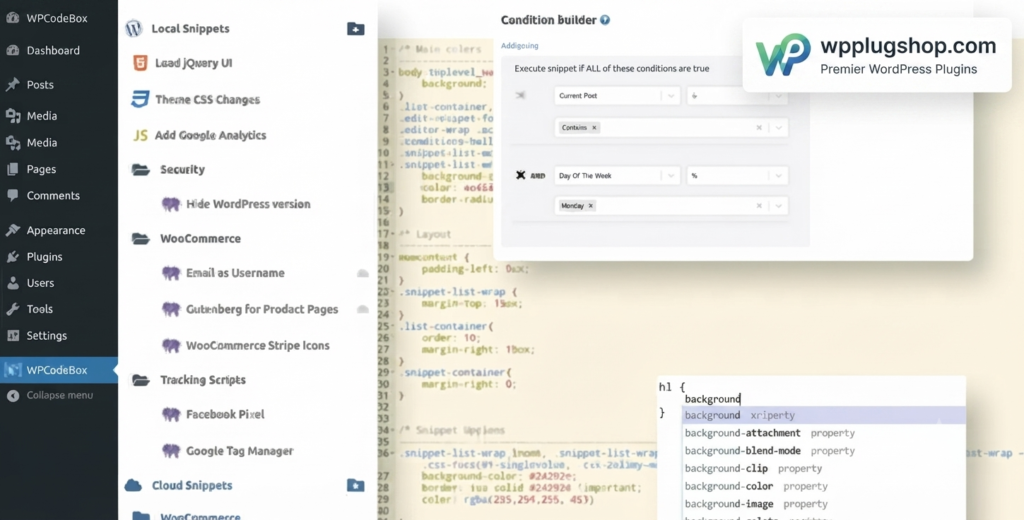WPCodeBox – Advanced WordPress Code Snippets Manager Plugin