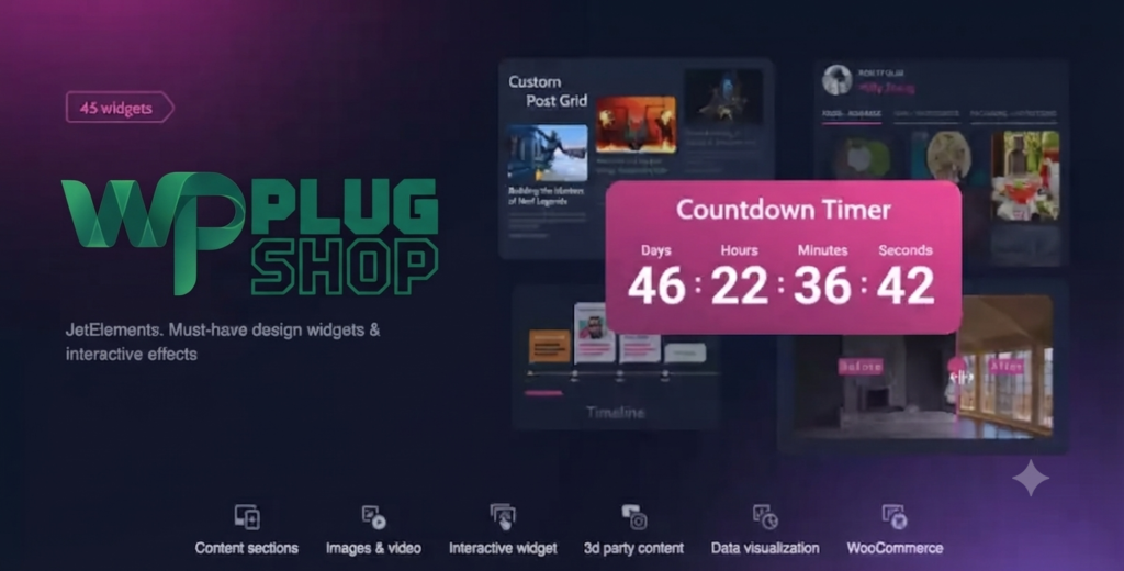 JetElements for Elementor – Premium Widgets Addon for WordPress