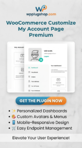 YITH WooCommerce Customize My Account Page Premium – Customer Dashboard Builder