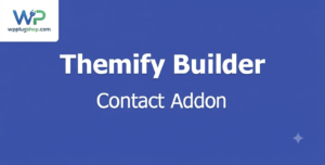 Themify Builder Contact Addon – Advanced Drag & Drop Contact Forms for WordPress