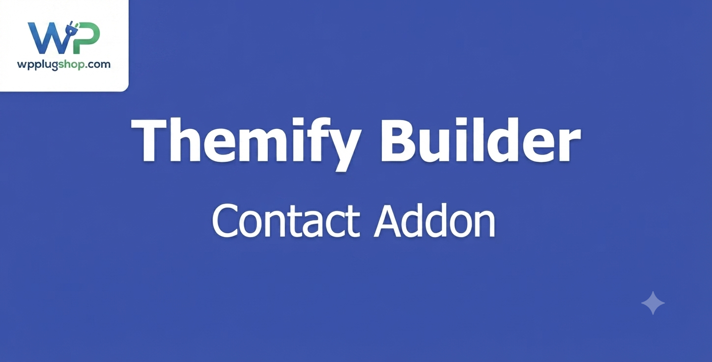 Themify Builder Contact Addon – Advanced Drag & Drop Contact Forms for WordPress