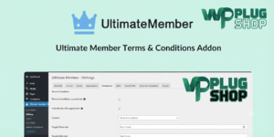 Ultimate Member Terms & Conditions Addon for WordPress