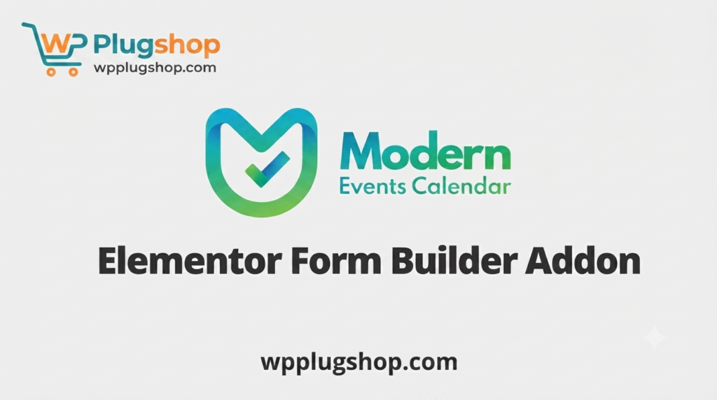 Modern Events Calendar - Elementor Form Builder Addon