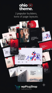 Ohio – Creative Portfolio & Agency WordPress Theme for Elementor & WooCommerce