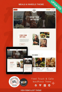 Meals & Wheels – Food Delivery & Restaurant WordPress Theme with Elementor