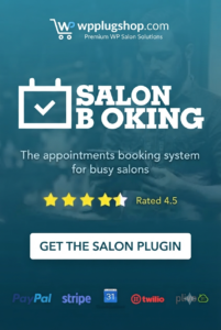 ✅ Salon Booking WordPress Plugin – Online Appointment Scheduling System