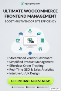 WCFM WooCommerce Frontend Manager Ultimate – Multi Vendor Marketplace & Frontend Vendor Dashboard