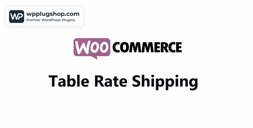 WooCommerce Table Rate Shipping – Advanced Shipping Rules Plugin for WooCommerce