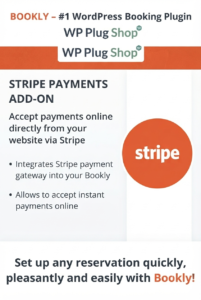Bookly Stripe Add-on – Stripe Payment Gateway Integration for WordPress Booking