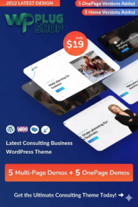 Earna Theme – Business Consulting WordPress Theme for Professional Websites