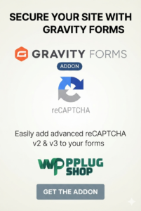 Gravity Forms reCAPTCHA Add-On GPL – Google reCAPTCHA v3 Spam Protection