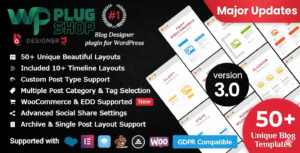 Blog Designer PRO for WordPress – Custom Blog Layout & Design Plugin